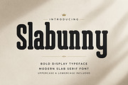 Slabunny, a Slab Serif Font by Wow Magic (Thumbnail 1 of 4)