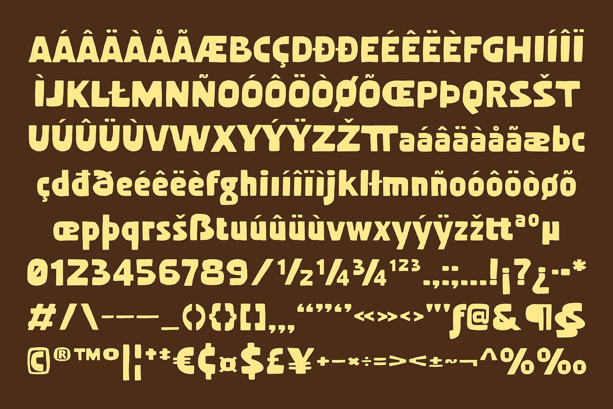 STH Brath Quirky Display Typeface, a Sans Serif Font by Sitintahitam (Photo 3 of 9)