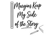 Book Margins and Pencil Line Art, an Object Illustration by Ghagra (Thumbnail 2 of 6)