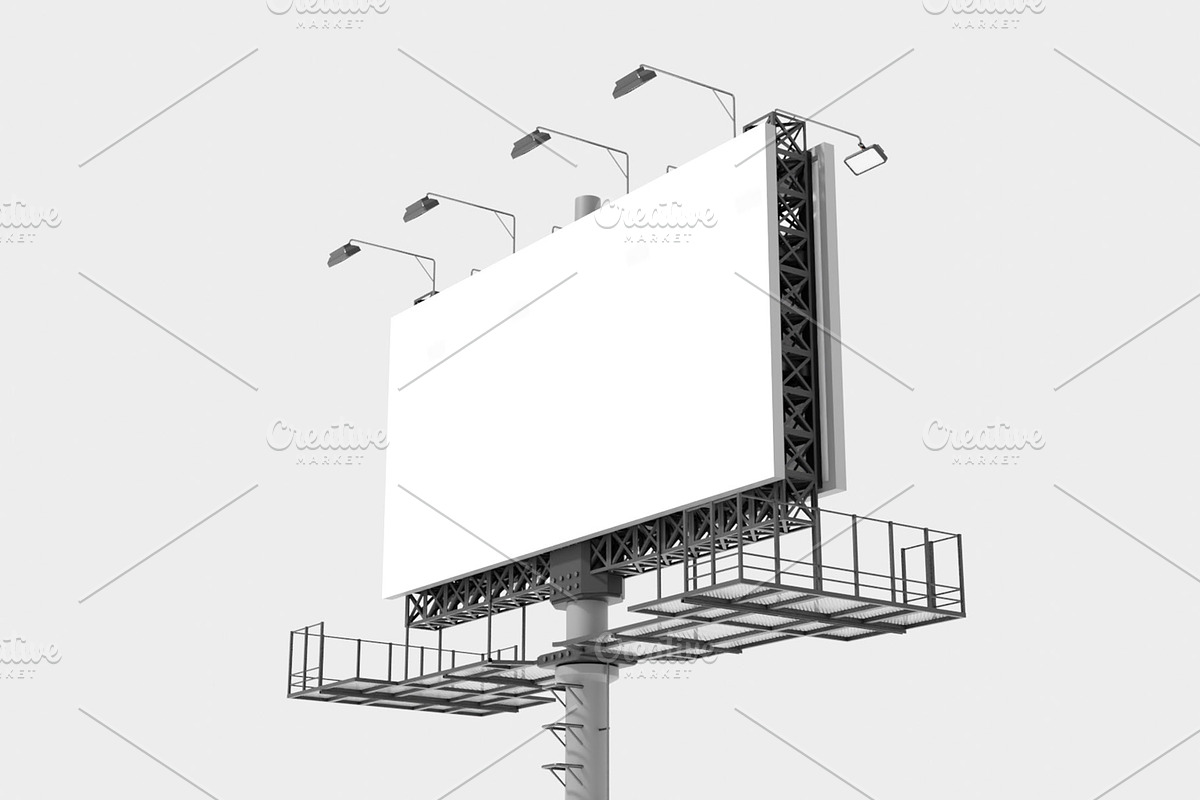 Billboard 3D Model, an Architecture 3D Model by mrfauzi (Photo 6 of 13)