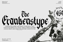 The Frankenstype - Blackletter