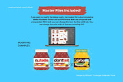 Customizable Nutella Jar SVG EPS Cut, an Object Graphic by Millusti (Thumbnail 5 of 5)