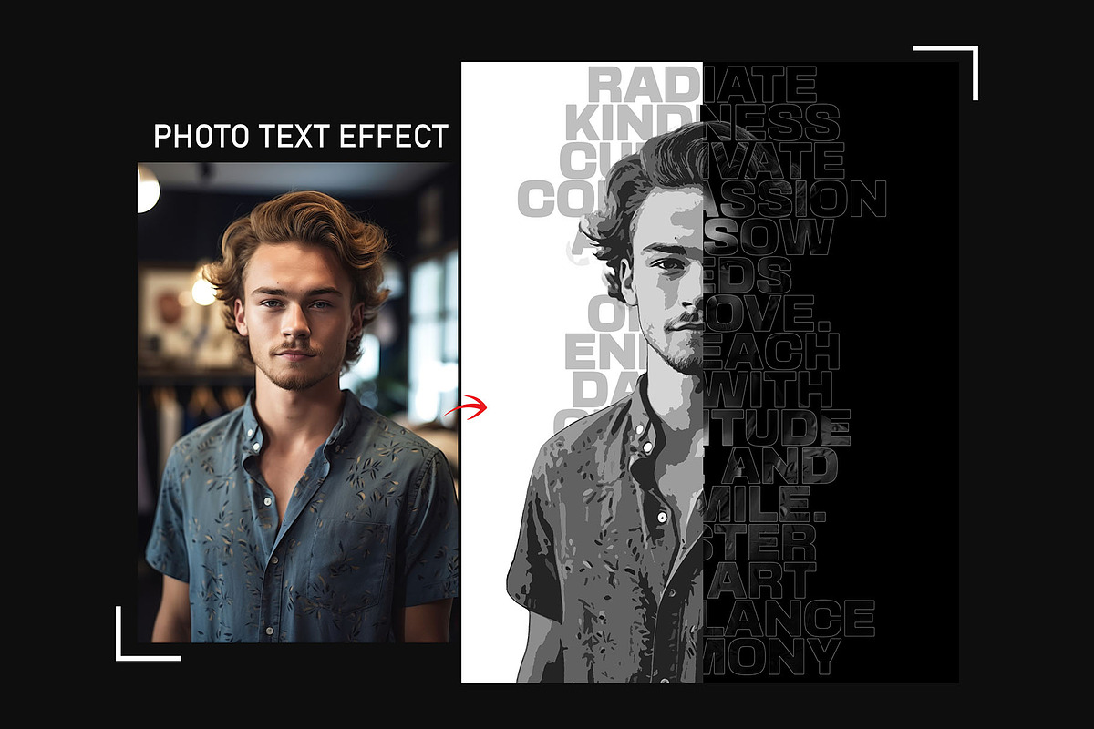 Photo Text Effect Design Bundle, an Action Add-On by Photoshop Action (Photo 30 of 35)