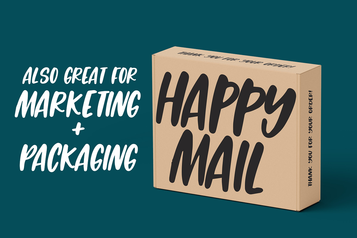 emoshine, a Font by OnTheSpotStudio (Photo 3 of 3)