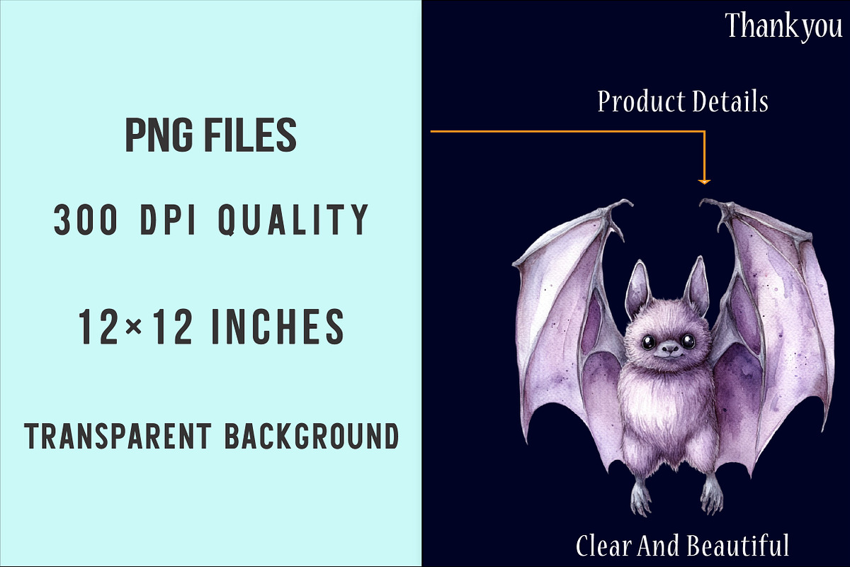 Lavender Halloween Clipart PNG, an Illustration by SinaCreation (Photo 4 of 10)