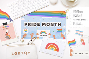 Pride Month LGBTQ+ Collection