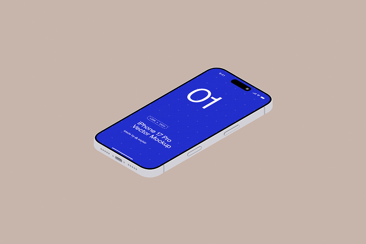 iPhone 17 Pro Vector - 24 Mockups, an iPhone Mockup by Asylab (Photo 27 of 48)