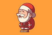 Mini santa!, a Seasonal Illustration by pedrors (Thumbnail 2 of 3)