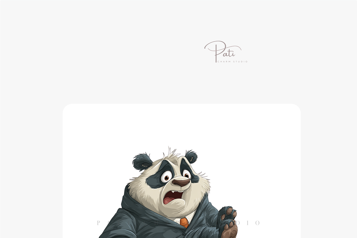 School Animal Clipart Set, an Animal Illustration by Pati Charm Studio (Photo 6 of 7)