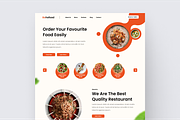 Bohofood- Food Landing Page, a Landing Page Template by Annora Studio (Thumbnail 4 of 5)