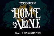Home Alone - Absonstype, a Blackletter Font by Absonstype (Thumbnail 1 of 7)