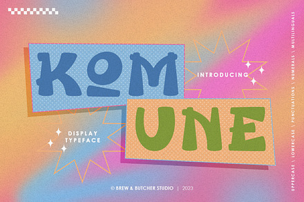 Komune | Display Typeface