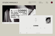 COMME - Brand Guidelines, a Presentation Template by Studio Manuals (Thumbnail 2 of 8)