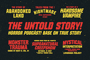 Brain Haunted Horror Font, a Sans Serif Font by 24Design Studios (Thumbnail 8 of 8)