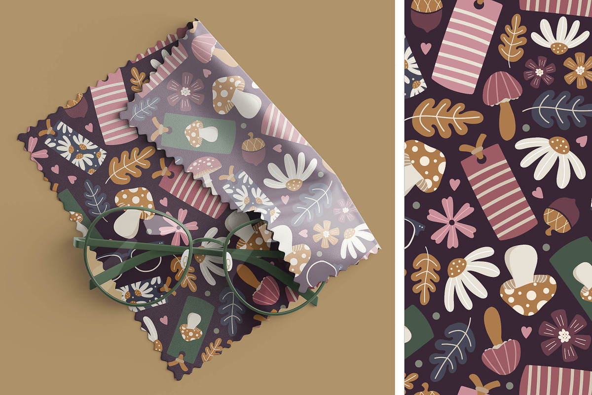 Bookish Autumn Seamless Patterns, a Pattern Graphic by Alanna Messina Design Co (Photo 8 of 8)
