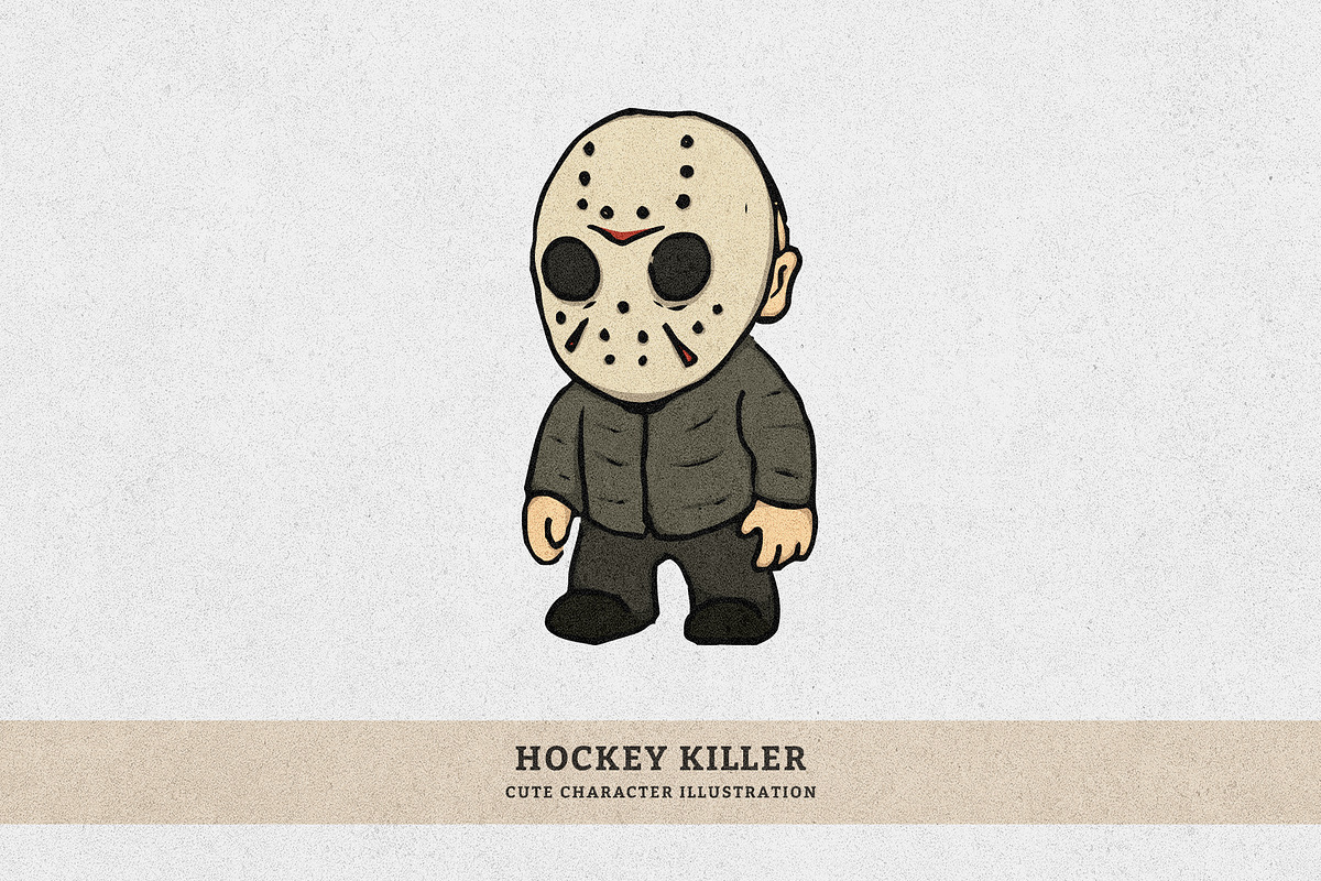 Creepy Horror Villains Illustration, an Illustration by MEANDSTUDIO (Photo 7 of 11)