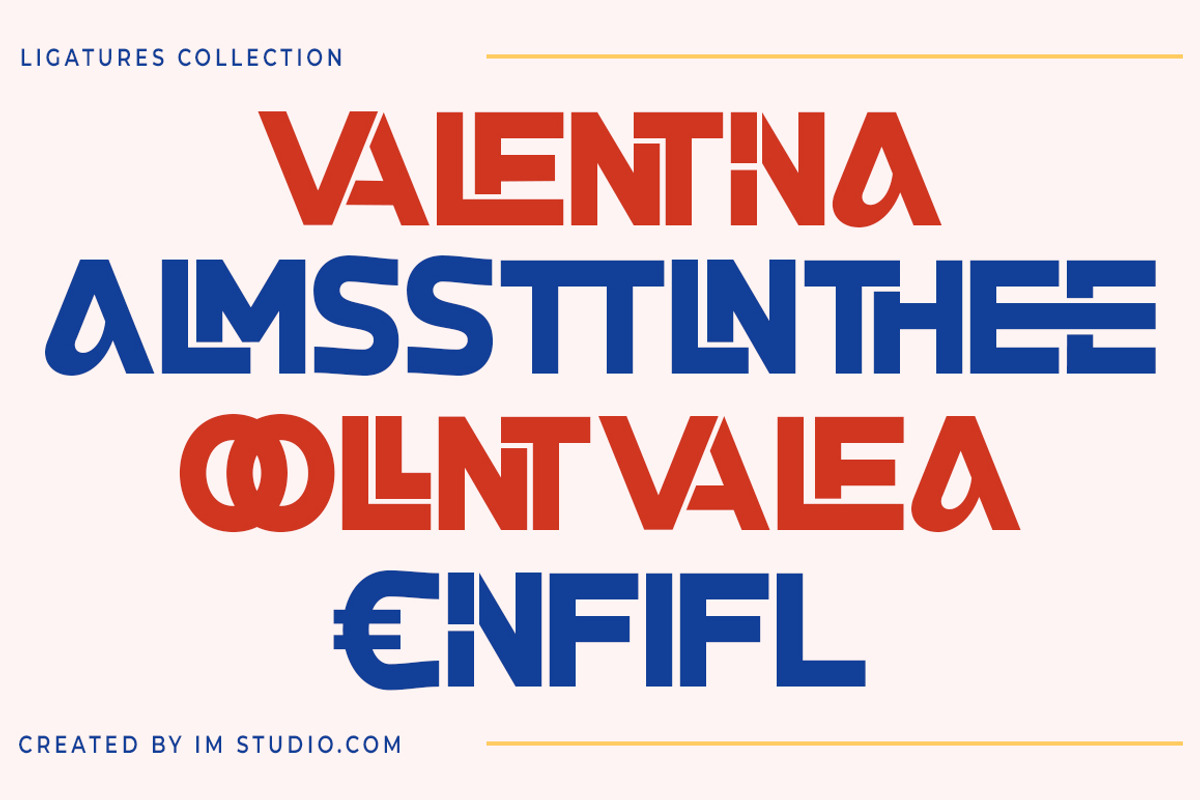 Valentine Serif, a Serif Font by IM Studio (Photo 7 of 9)