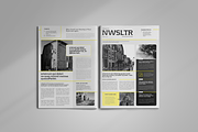 Newsletter Template, a Brochure Template by spidergraph (Thumbnail 7 of 8)
