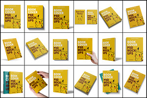 Book Cover Mockup, a Books & Magazine Mockup by mockupbuys