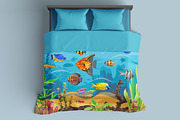 Seascape 1, a Decorative Illustration by Yulia Ogneva (Thumbnail 4 of 4)