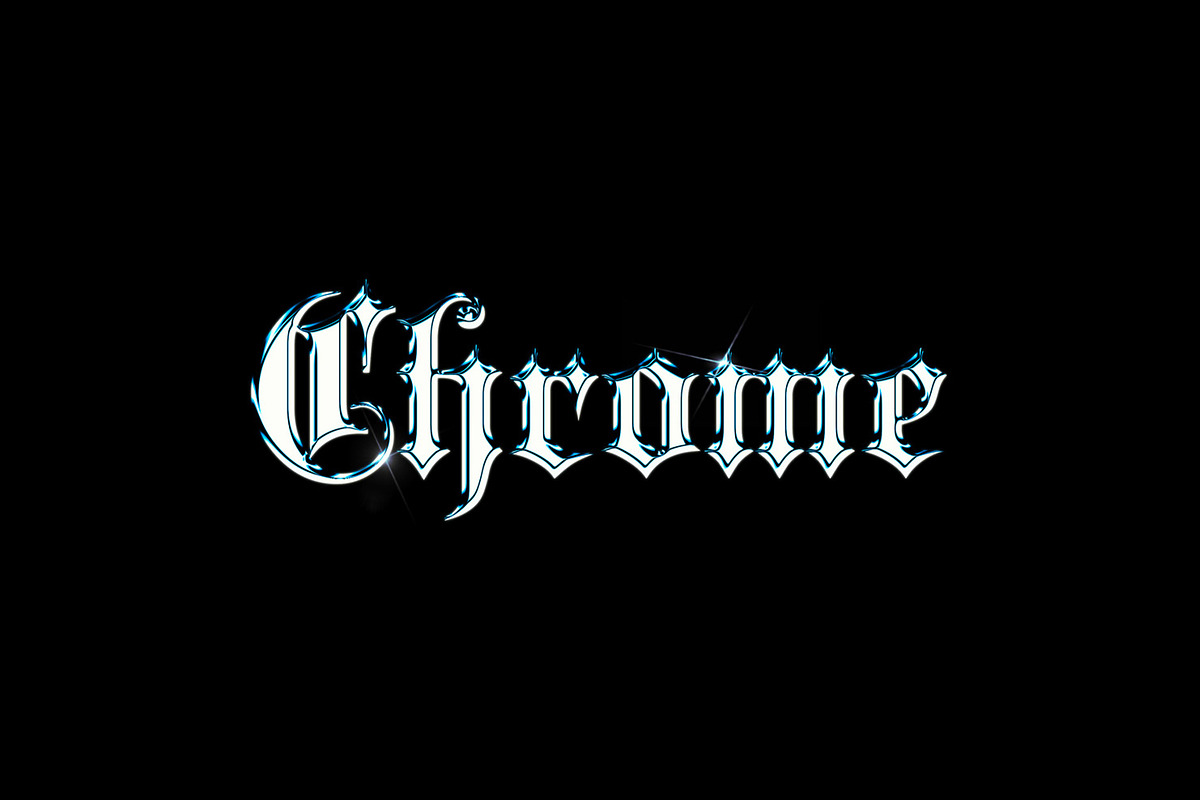 Chrome Metal Text Effect, a Mockup by TuomoDesign (Photo 2 of 4)