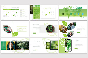 Greenie - Keynote Template