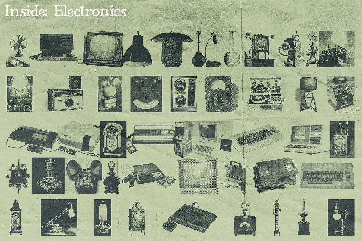 1350+ True Halftone Collection, an Object Graphic by bbymedia.store (Photo 6 of 18)