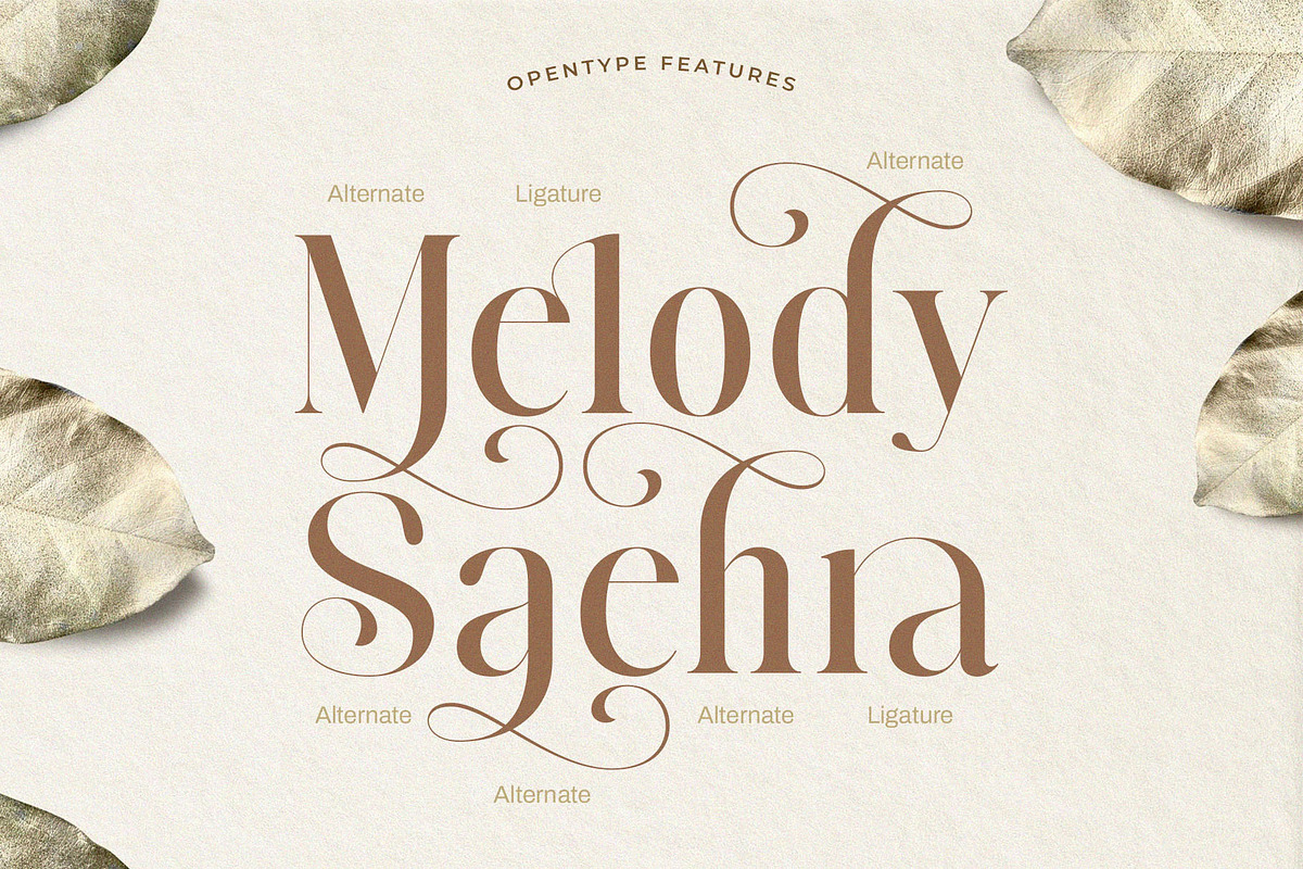 Salindra - Elegant Modern Serif Font, a Serif Font by Jimoji (Photo 6 of 7)