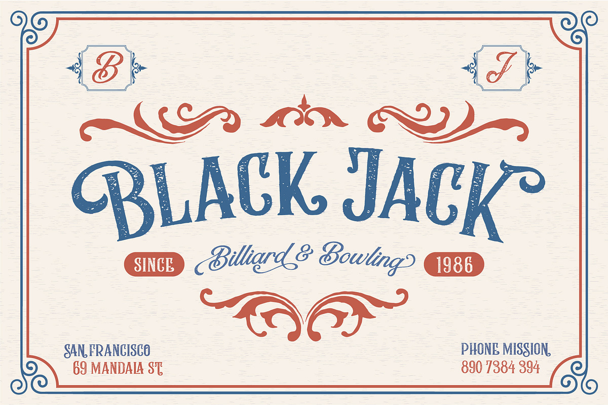 Rumble Brave Typeface preview 8