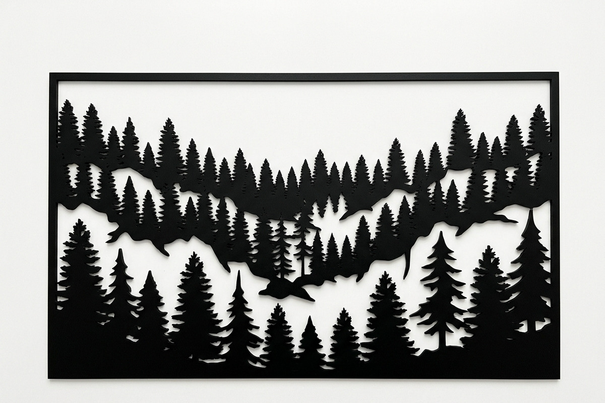 Majestic Pine Trees SVG, a Finance Illustration by Amazin_art (Photo 7 of 34)