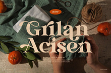 Grilan Acisen || Modern Retro Font