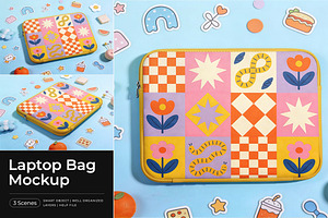Laptop Bag Mockup, a Packaging Mockup by Pitchlook.Studio