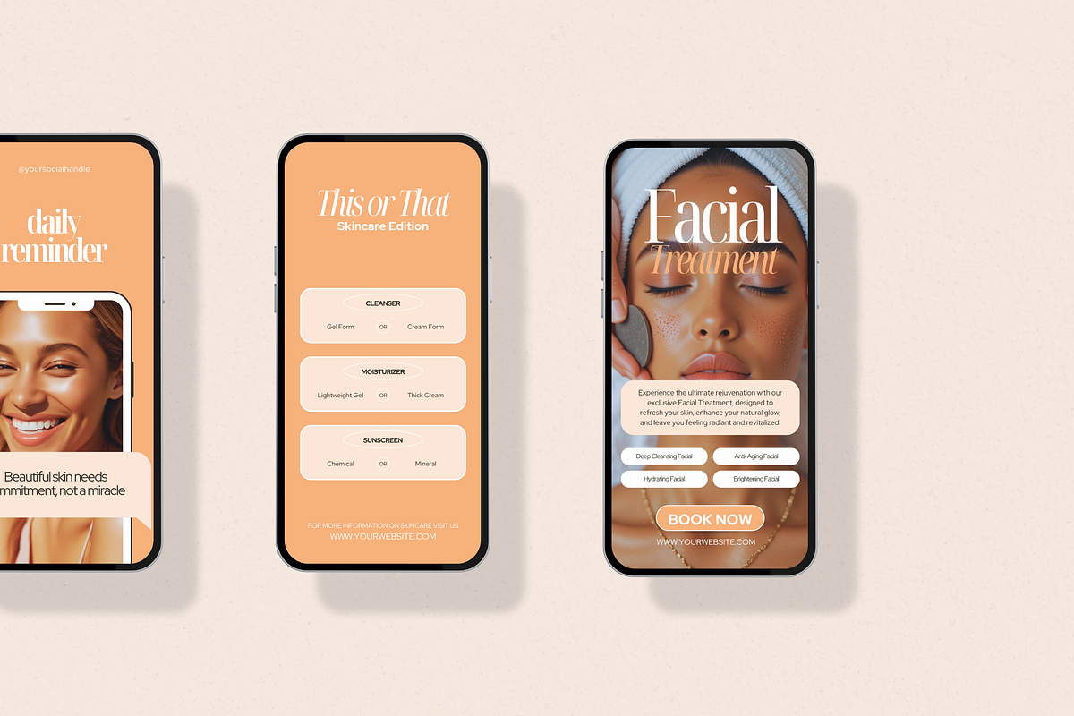 Skincare Instagram Templates, a Social Media Template by My Template Studio (Photo 24 of 26)