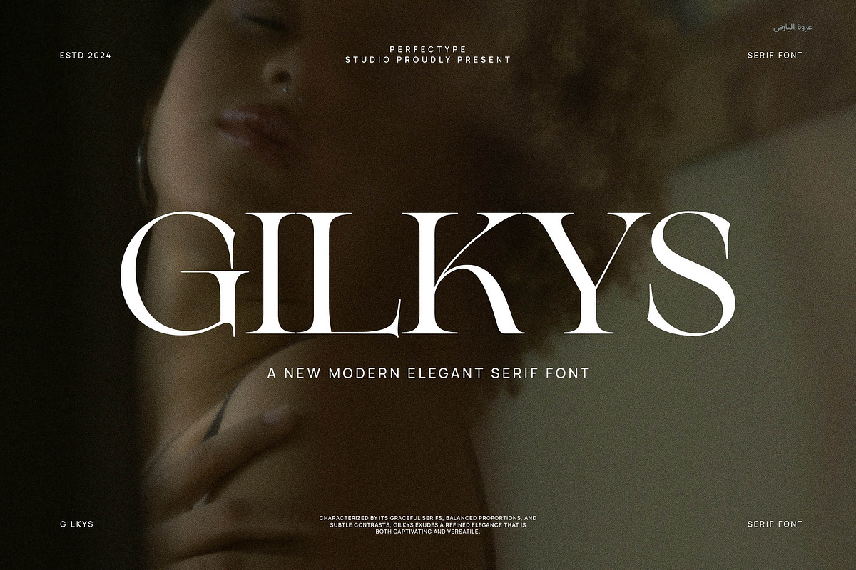 Gilkys Elegant Serif Font, a Serif Font by Perfectype (Photo 1 of 8)