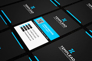 Corporate Business Card CM0039, a Business Card Template by annozio (Thumbnail 4 of 4)