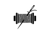 Sewing thread spool and needle, a Graphic by hafijul (Thumbnail 8 of 10)
