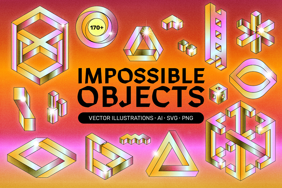 IMPOSSIBLE Objects + Bonus, an Object Graphic by angelainthefields (Photo 1 of 11)