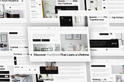 Minimalist Furniture PowerPoint, a Presentation Template by MtvtdArt (Thumbnail 3 of 6)