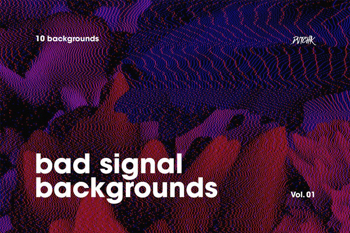 Bad Signal Backgrounds Vol. 01, a Background Graphic by dvtchk (Photo 8 of 10)