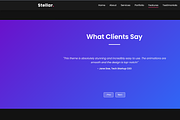 Stellar Theme – 3D Landing, a Landing Page Template by Modern Templates Studios (Thumbnail 7 of 7)