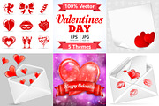 Happy Valentines Day, a Decorative Illustration by TAlex (Thumbnail 1 of 6)
