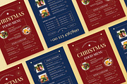Red Elegant Christmas Food Menu, a Flyer Template by Aiyari Graphic (Thumbnail 2 of 3)