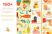 150+ Abstract graphic illustrations, a Decorative Illustration by Virinaflora (Thumbnail 1 of 15)