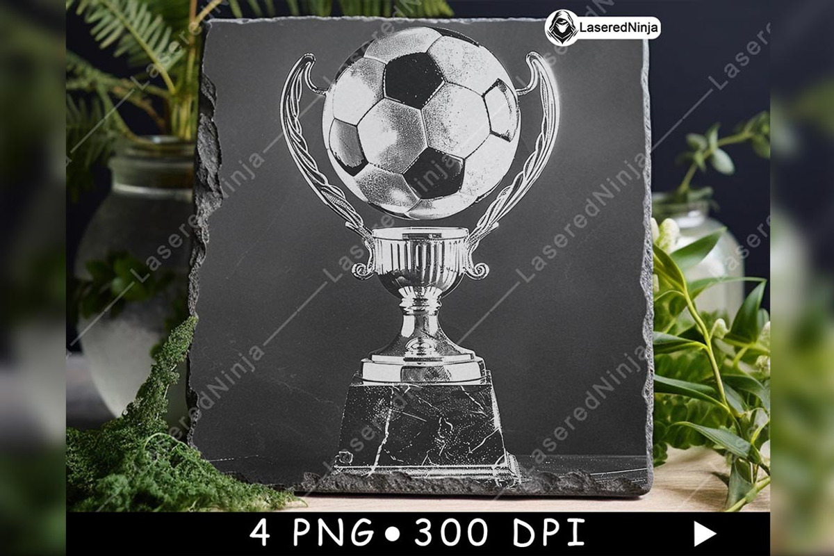 Football Trophy Soccer Ball Prize, a Background Graphic by LaseredNinja (Photo 7 of 7)
