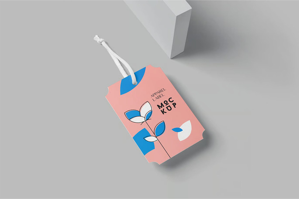 Clothing Apparel Label Mockups, an Advertising Mockup by megostudi0 (Photo 6 of 6)