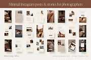 Minimal Photography Insta Templates, a Social Media Template by Wonderlik Webdesign (Thumbnail 8 of 11)