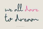 Perfect Imperfections, a Script Font by Sammy's Illustration (Thumbnail 2 of 10)