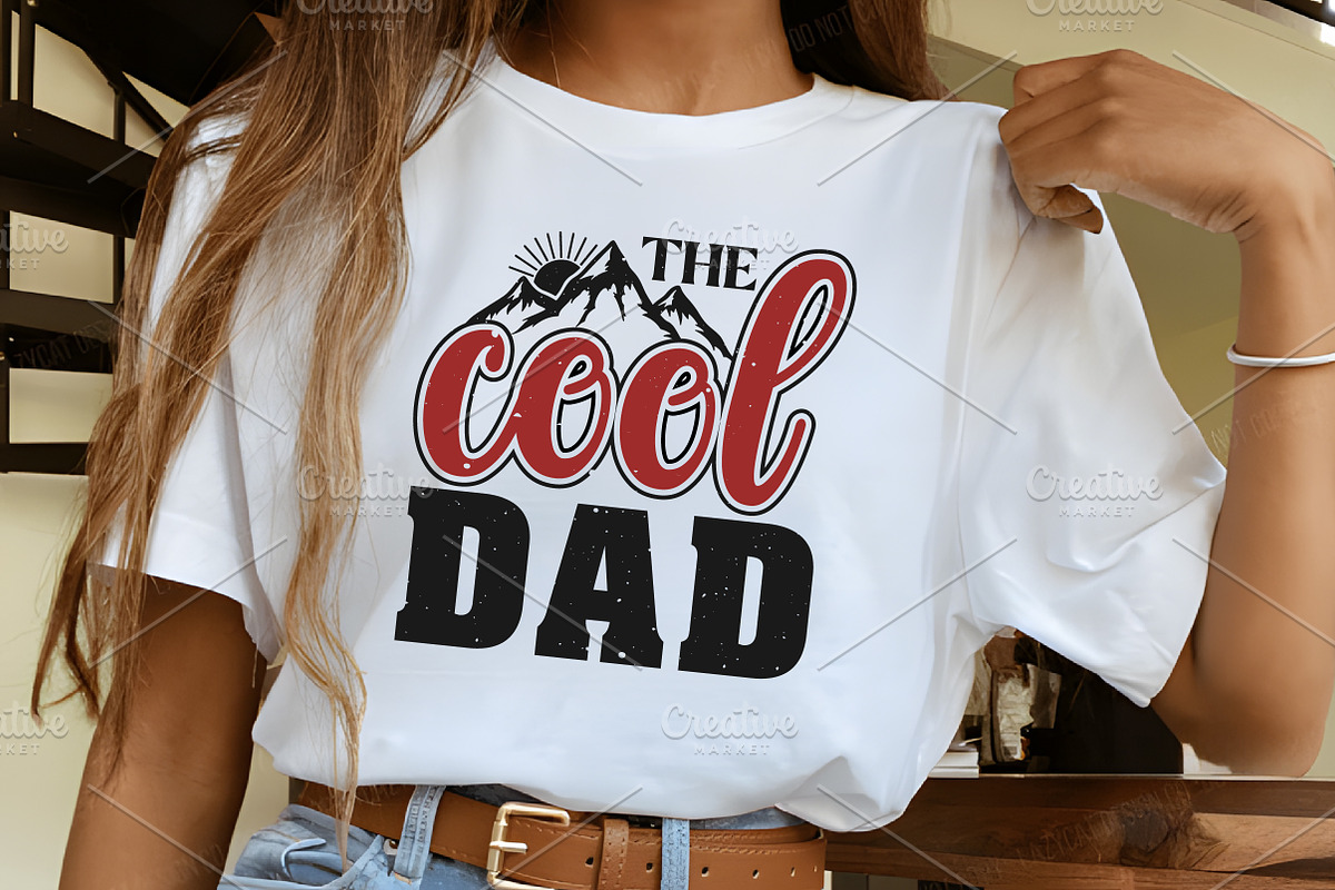The Cool Dad Shirt, Dad the Legend S, a Graphic by RobertsArt (Photo 4 of 4)