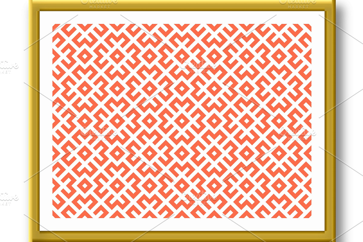 Abstract geometric pattern., a Pattern Graphic by RODINA (Photo 2 of 3)