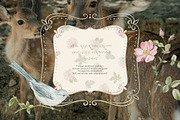 Bramblewood Tales Woodland Clipart, a Decorative Illustration by Muse Artist (Thumbnail 6 of 29)